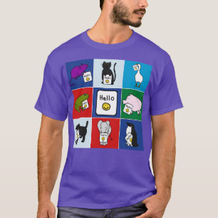 Camiseta Bichos Bons Dizem Olá