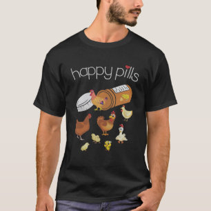 Camiseta Bichos Felizes Frango Bill