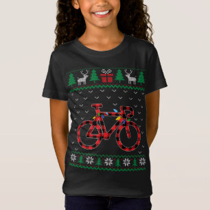 Camiseta Bicicleta Árvore de Natal Desorta Xmas Swea