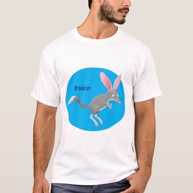 Camiseta Bicicleta australiano feliz e giro (Frente)