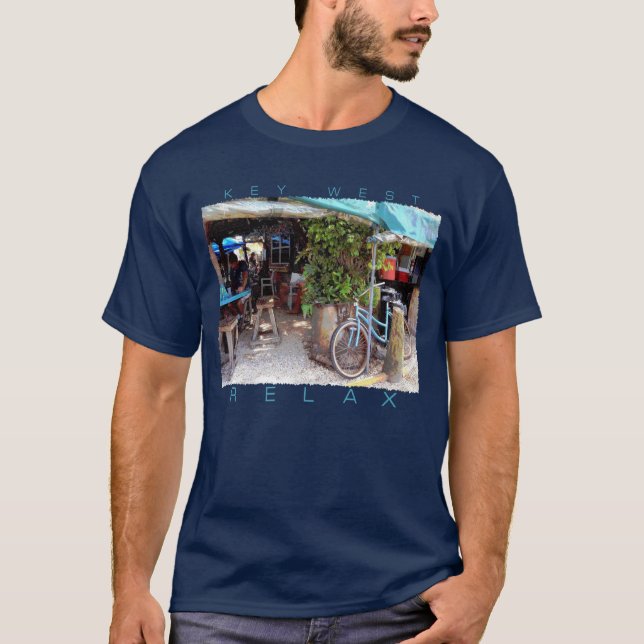 Camiseta Bicicleta Azul (Frente)