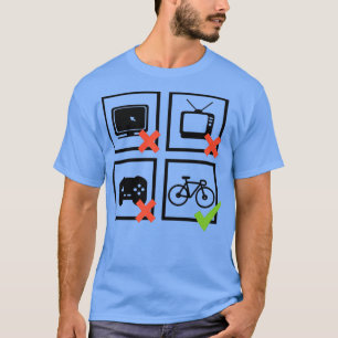 Camiseta Bicicleta Bicicleta Bicicleta Bicicleta Funny cita