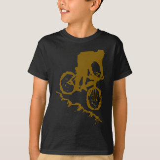 Camiseta Bicicleta Biking da montanha