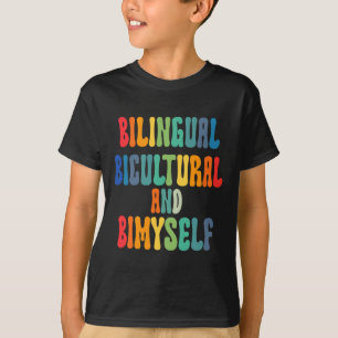 Camiseta Bicicleta Bilíngue E Bimyself Asl Awarene