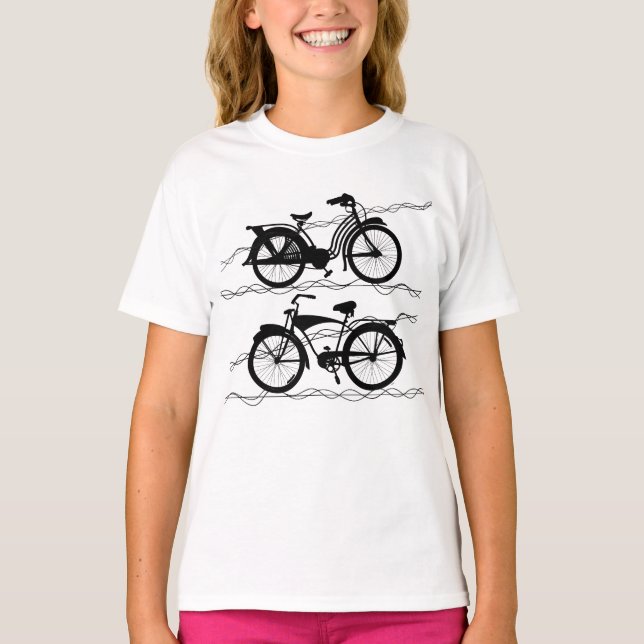 Camiseta Bicicleta Black 1 (Frente)