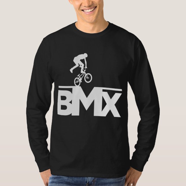 Camiseta Bicicleta BMX Bike Rider Garotas Meninas (Frente)