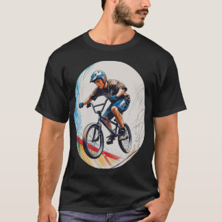 Camiseta Bicicleta BMX e Ciclista!