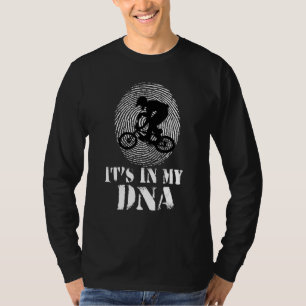 Camiseta Bicicleta BMX está no meu DNA