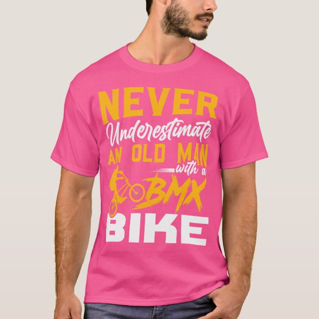 Camiseta Bicicleta Bmx Funny Para Bicicleta Bmx (Frente)