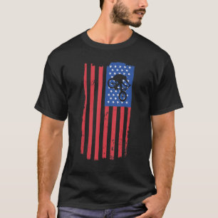 Camiseta Bicicleta Bmx Motocross Bike Rider Azul