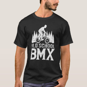 Camiseta Bicicleta BMX Motocross Old School BMX Freestyle B