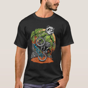 Camiseta Bicicleta BMX Panda Stunt Bicicleta de Bicicleta B