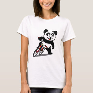 Camiseta Bicicleta Bonita Panda
