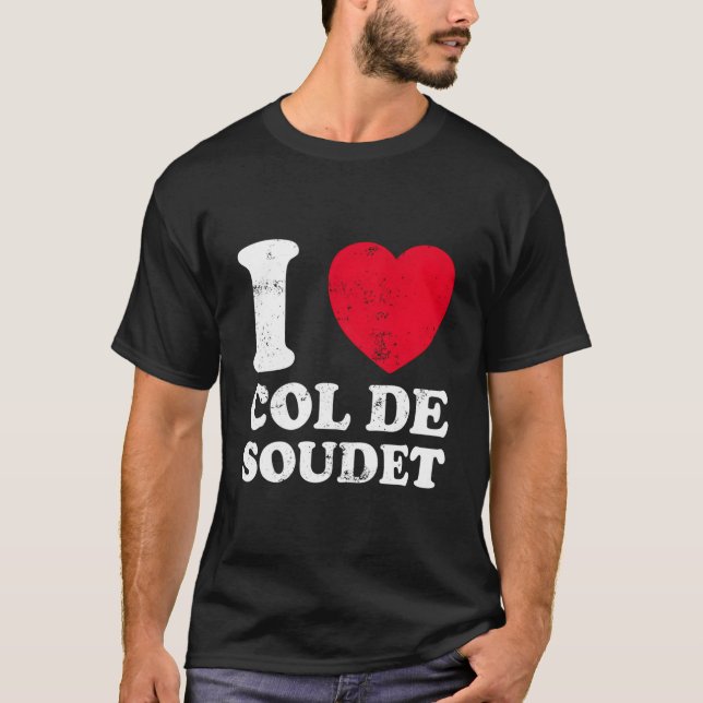 Camiseta Bicicleta Col De Soudet (Frente)