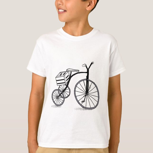 Camiseta Bicicleta com 3 rodas (Frente)