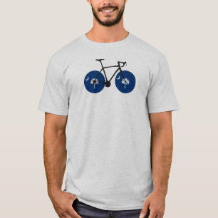 Camiseta Bicicleta da bandeira de South Carolina