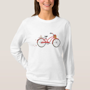 Camiseta Bicicleta da cereja de Chery