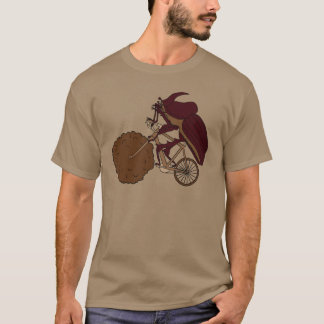 Camiseta Bicicleta da equitação do besouro de estrume com
