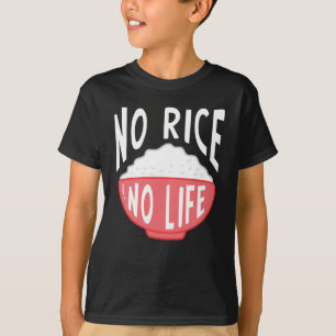 Camiseta Bicicleta de Arroz Asiático Sem Arroz Viciada