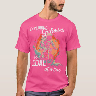 Camiseta Bicicleta de Astronauta Ciclismo Downhill Mountain