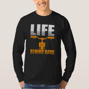Camiseta Bicicleta de Bar de Mão