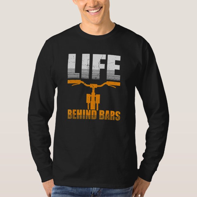 Camiseta Bicicleta de Bar de Mão (Frente)