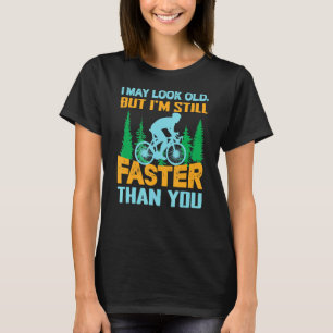 Camiseta Bicicleta de bicicleta de Andando de bicicleta de 