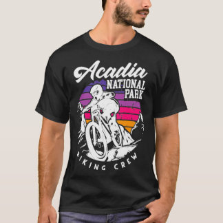 Camiseta Bicicleta De Bicicleta De Montanha Acadia