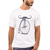 Bicicleta de bigode com Penny Farthing de Alta Rod