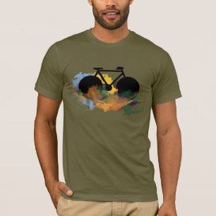 Camiseta Bicicleta de Estilo Urbano