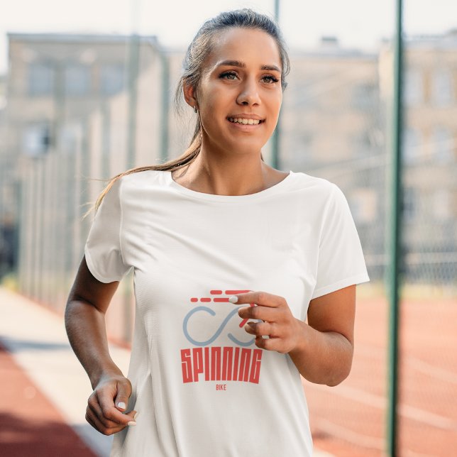 Camiseta Bicicleta de Fiação Estiletada (Criador carregado)