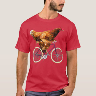 Camiseta Bicicleta de Frango Quirky
