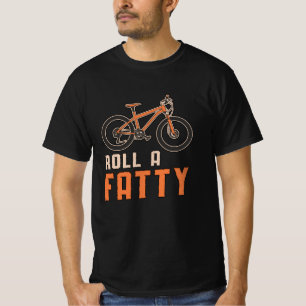 Camiseta Bicicleta De Gordura Rola Bicicleta De Montanha Go