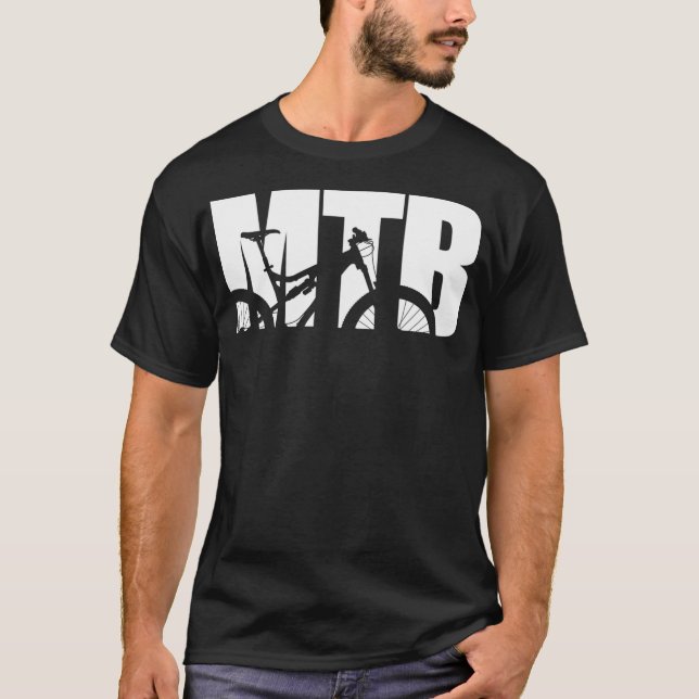 Camiseta Bicicleta de Montanha (Frente)