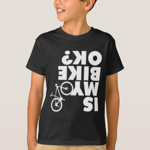 Camiseta Bicicleta de Montanha Engraçada