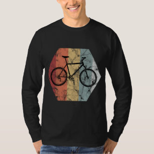 Camiseta Bicicleta De Montanha - Homens De Vintagem Retro