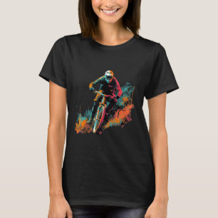 Camiseta Bicicleta de Montanha MTB BMX Bicicleta de Estrada