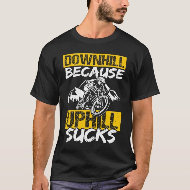 Camiseta bicicleta de montanha MTB retro MTB (Frente)