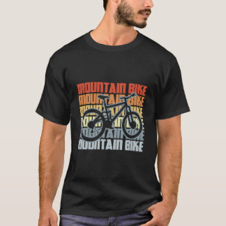 Camiseta Bicicleta de Montanha Vintage