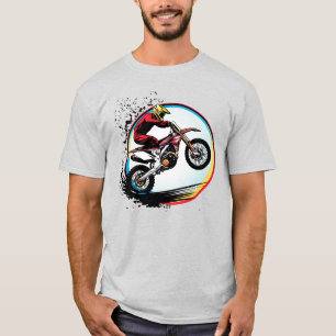 Camiseta Bicicleta de Sujeira com Acelga de cheio