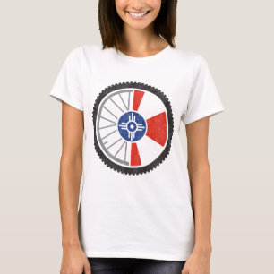 Camiseta Bicicleta de Trilha de Wichita ICT Bike