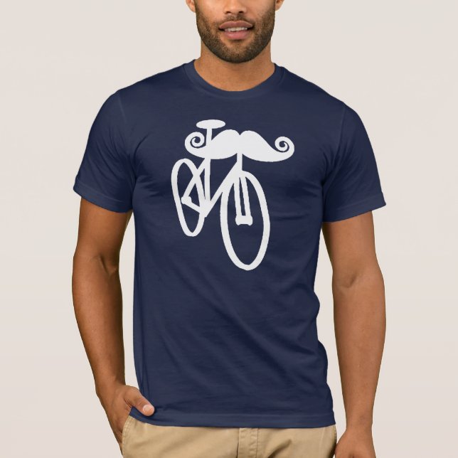 Camiseta Bicicleta do bigode (Frente)