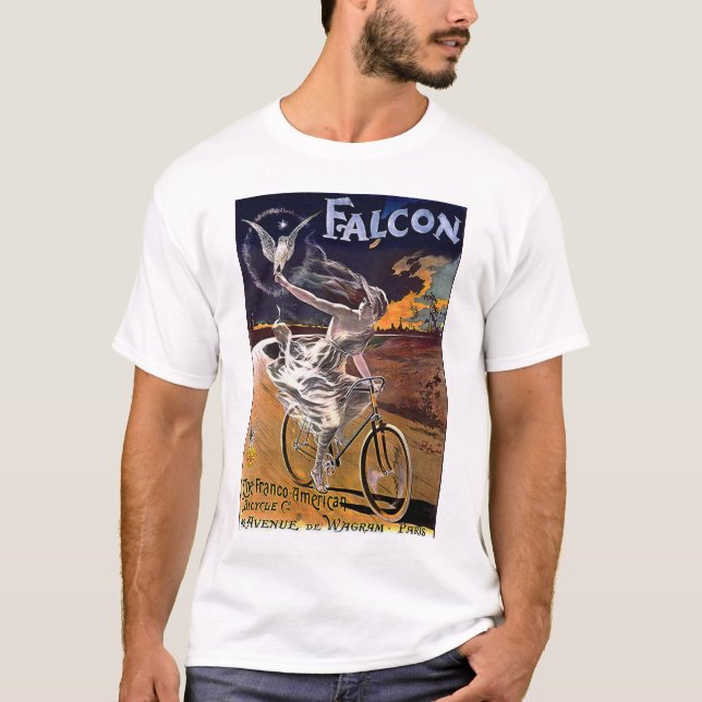 Camiseta Bicicleta do falcão (Frente)