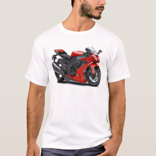 Camiseta Bicicleta do vermelho de Ninja