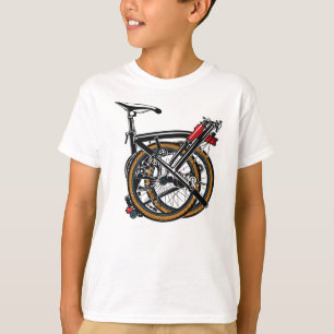 Camiseta Bicicleta dobrável