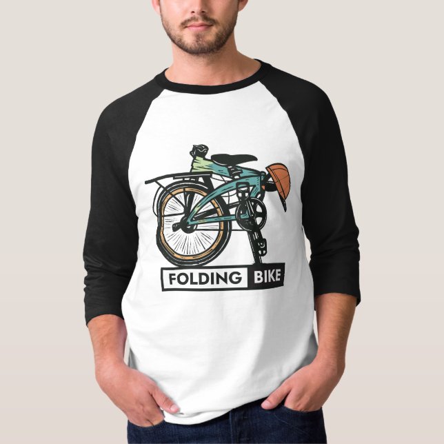 Camiseta Bicicleta dobrável (Frente)