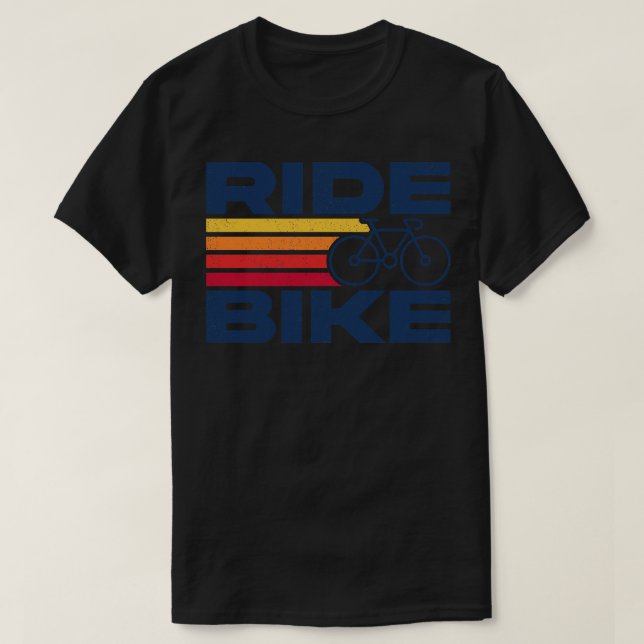 Camiseta Bicicleta E Aproveite A Corrida (Frente do Design)