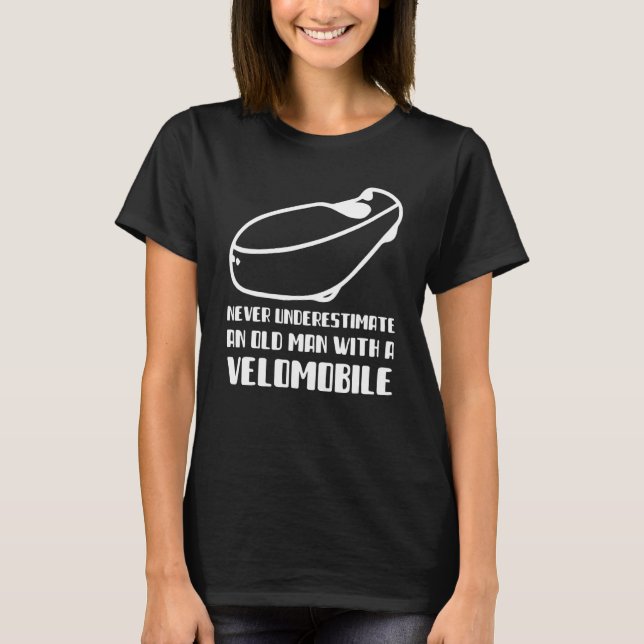 Camiseta Bicicleta E Velomobil Recentes 1 (Frente)