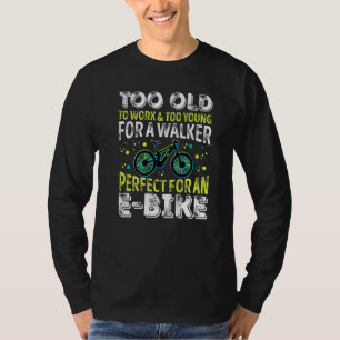 Camiseta Bicicleta EBike de aposentadoria EMTB Ciclismo Bic