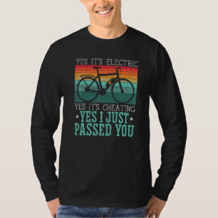 Camiseta Bicicleta Elétrica E Bike Proprietário